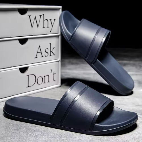 Summer fashion men's slippers indoor bathroom anti slip soft women's dormitory casual shoes couple