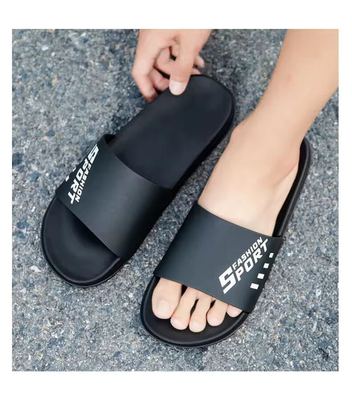 Summer fashion men's slippers indoor bathroom anti slip soft women's dormitory casual shoes couple