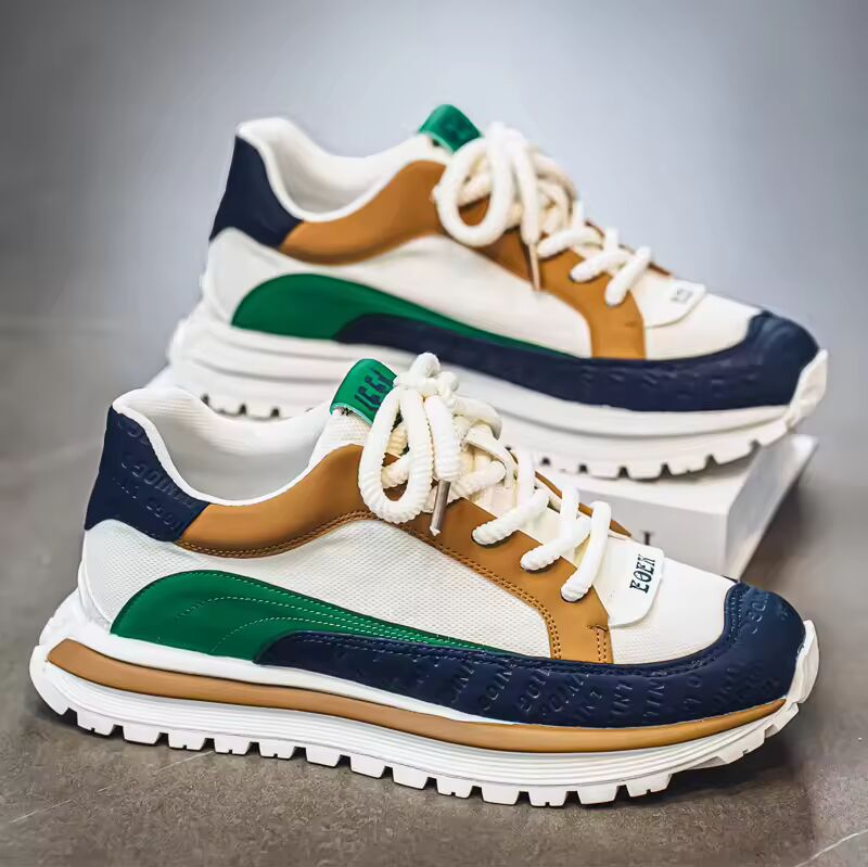 The 2025 casual shoe trend: versatile white sneakers, skate shoes, sports shoes, and dad shoes